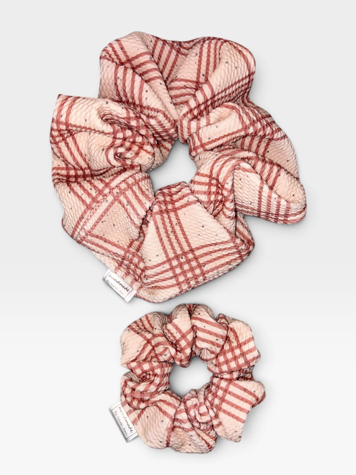 Autumn Countryside Collection - Rustic Plaid Hair Scrunchie