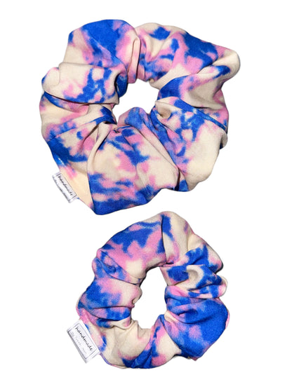 The Miranda Collection - Purple Haze Tie Dye Hair Scrunchies