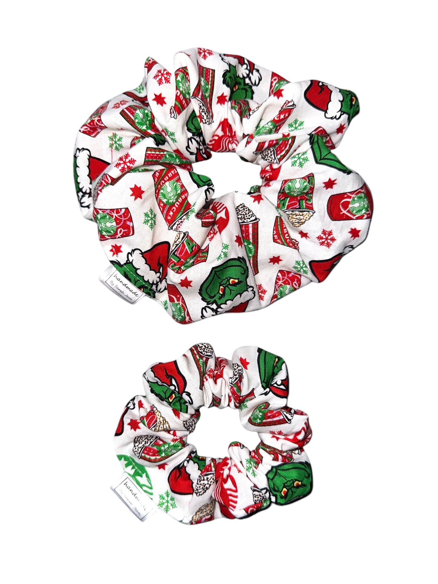 Merry Grinchmas Collection - Seasonal Starbs Bandanas and Hair Scrunchies