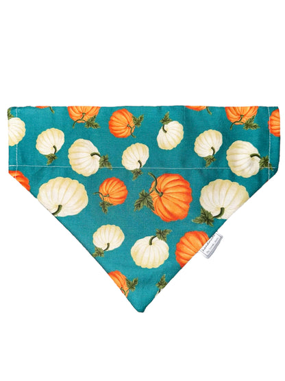 Fall Favorites Collection - Teal Pumpkin Patch Bandanas and Hair Scrunchies