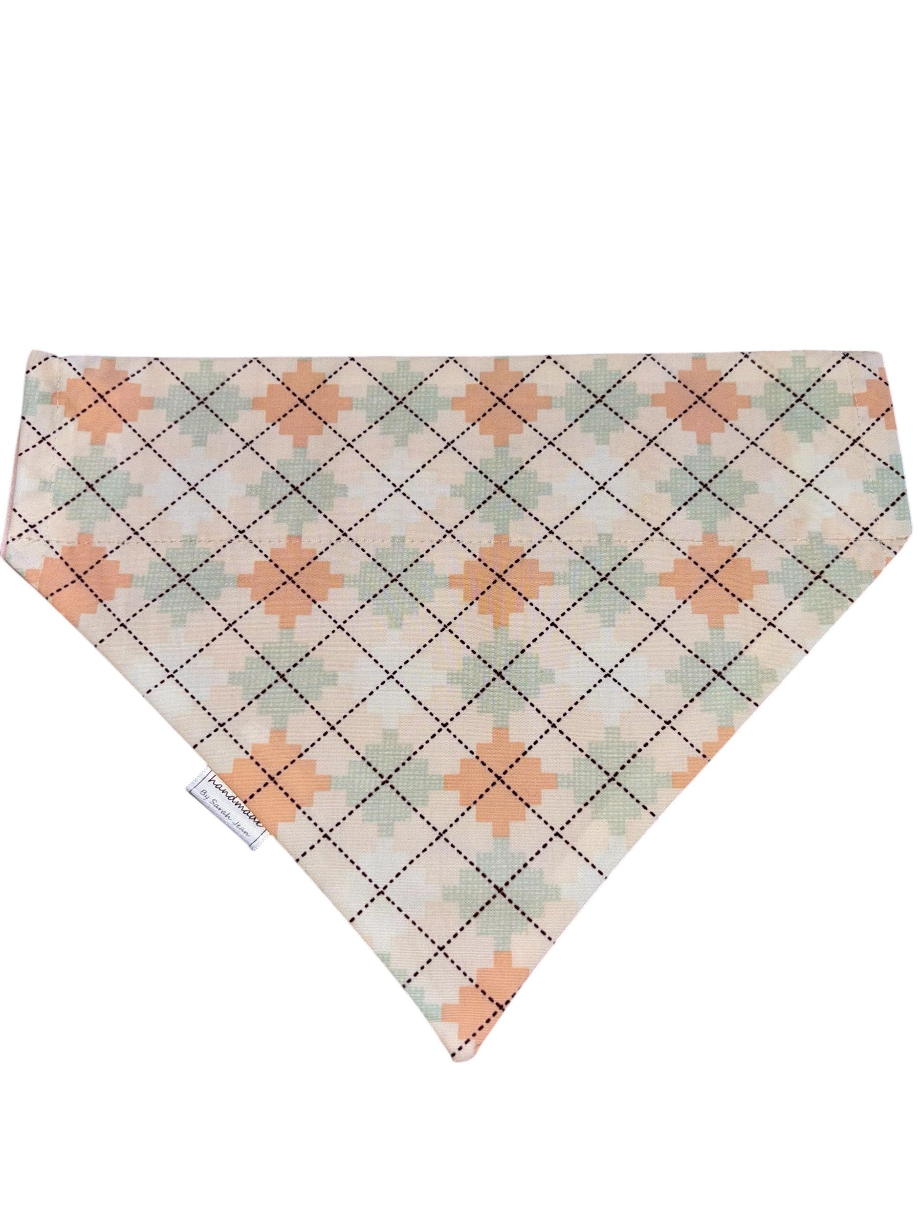 Book Lovers Collection - Argyle Bandana and Hair Scrunchie