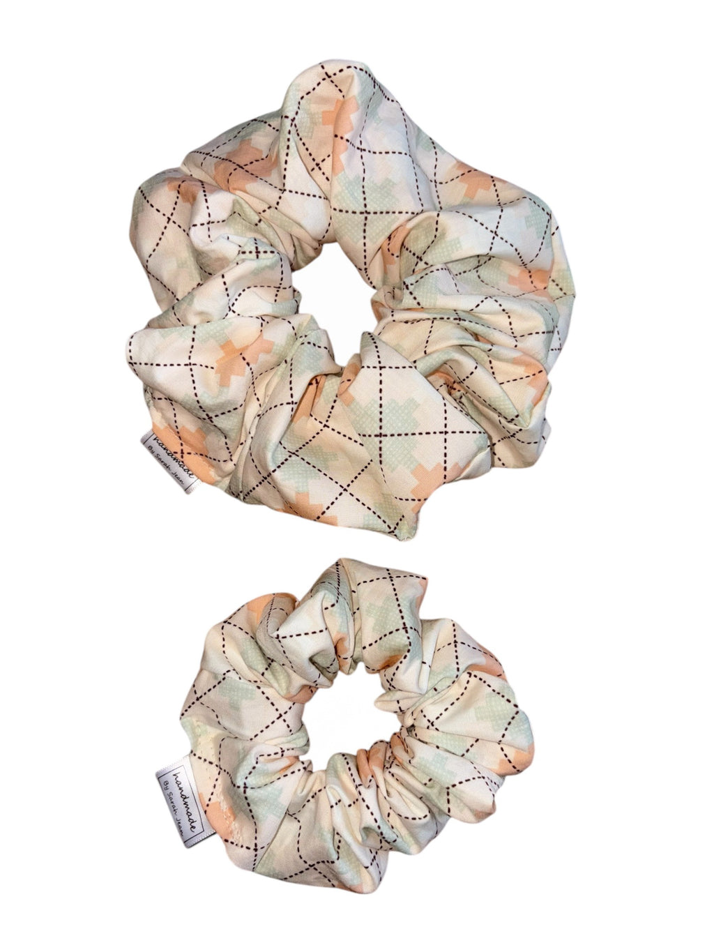 Book Lovers Collection - Argyle Bandana and Hair Scrunchie