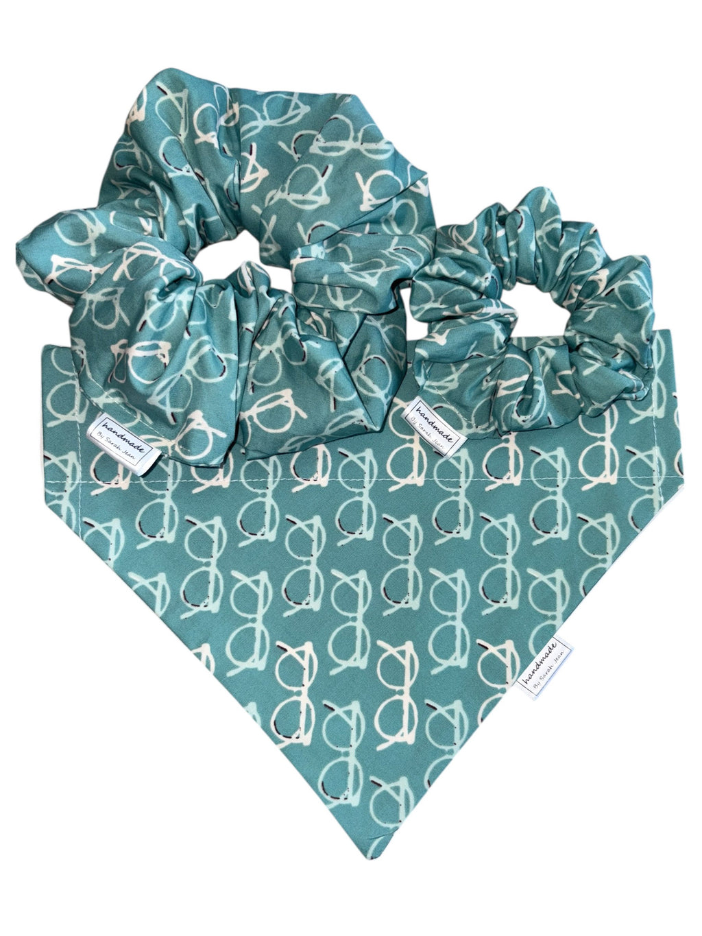 Book Lovers Collection - Reading Glasses Bandana and Hair Scrunchie