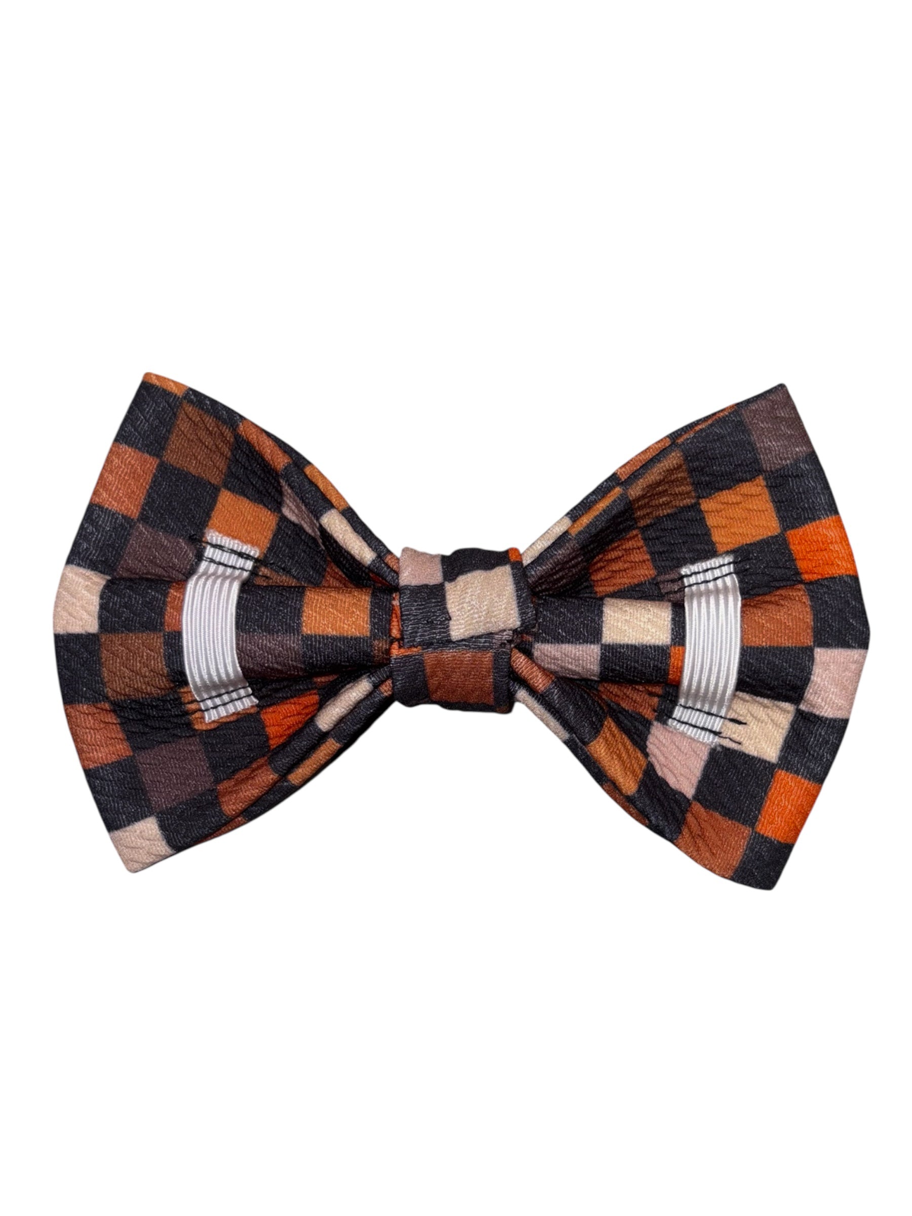 Harvest Hues Collection - Autumn Checkmate Bow Tie