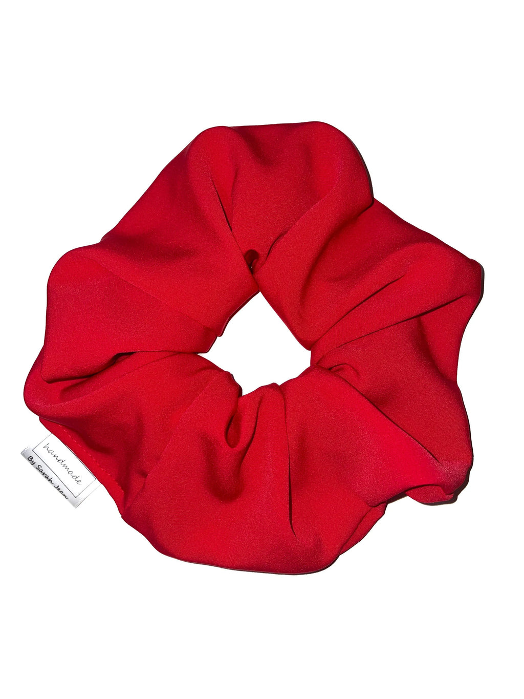 Whatever Floats Your Boat Collection - Red Silky Hair Scrunchie