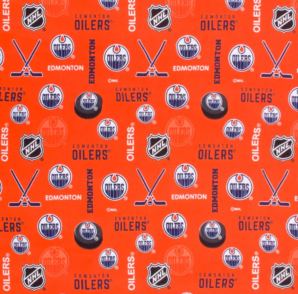 Hockey Collection - Edmonton Oilers Bandana and Hair Scrunchie