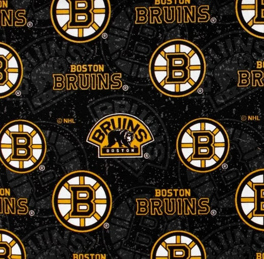 Hockey Collection - Boston Bruins Pet Bandanas and Hair Scrunchies