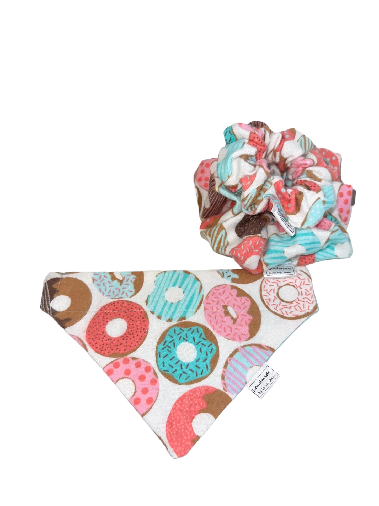 The Perfect Pair Collection - Donuts Pet Bandanas