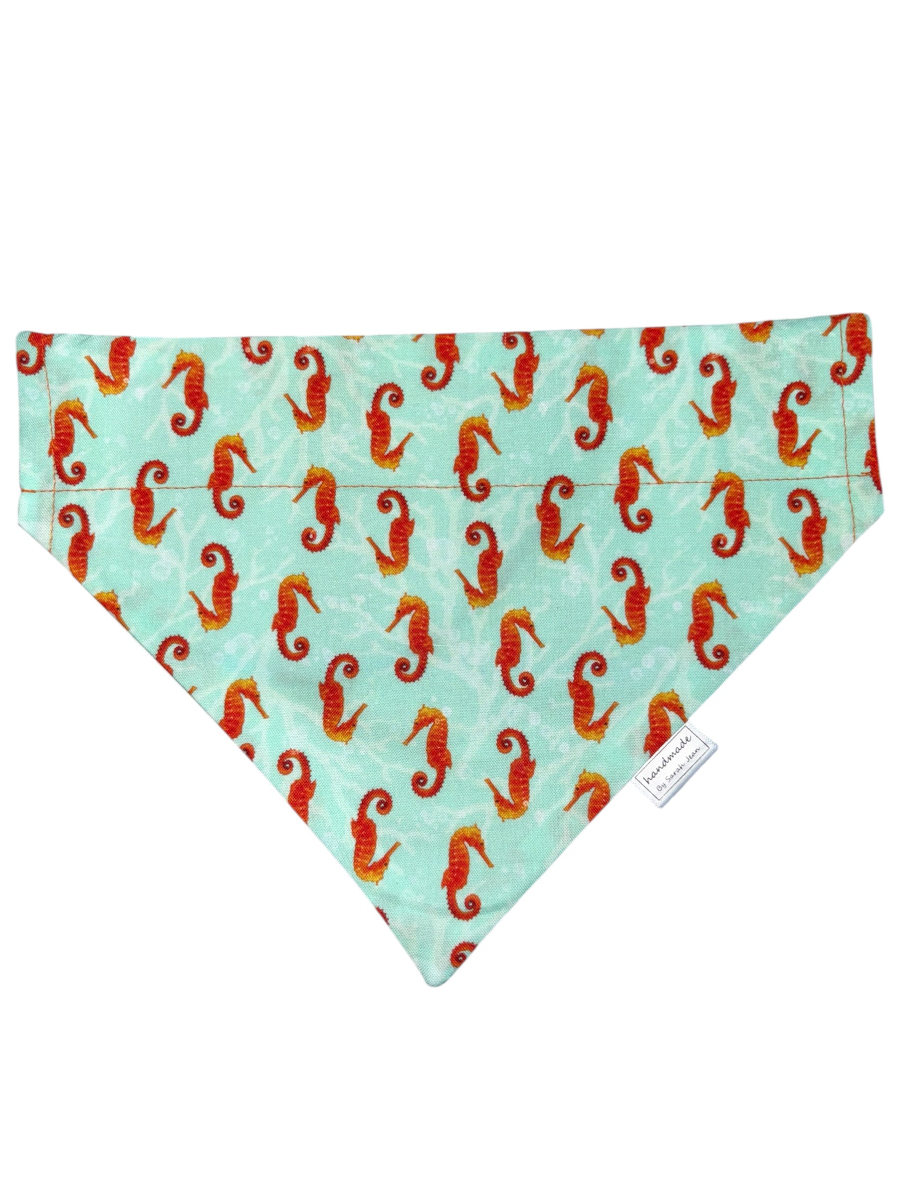 Sea Squad Collection - Seahorse Shuffle Bandana and Hair Scrunchie