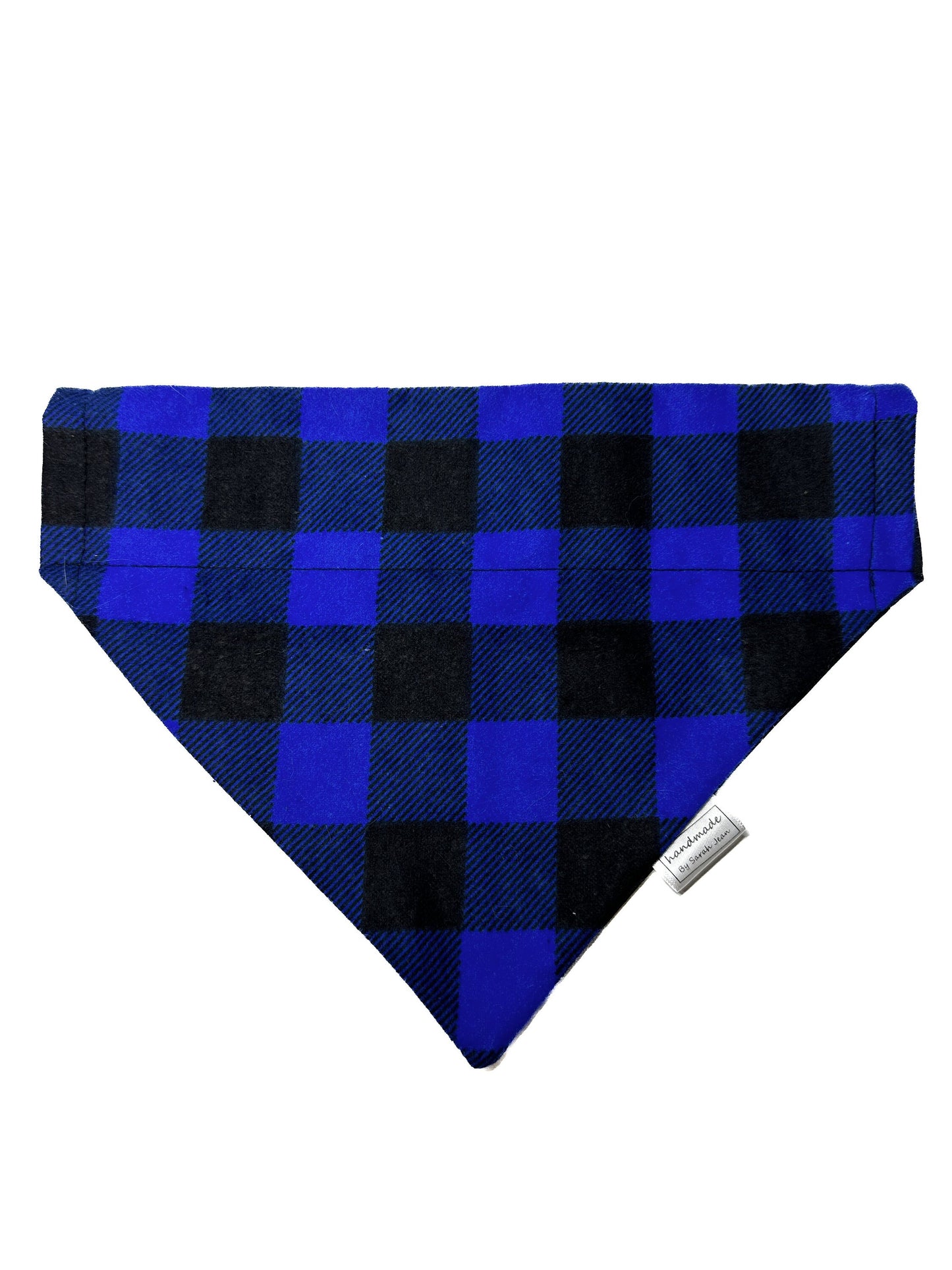 Buffalo Plaid Collection - Blue Pet Bandanas and Hair Scrunchies