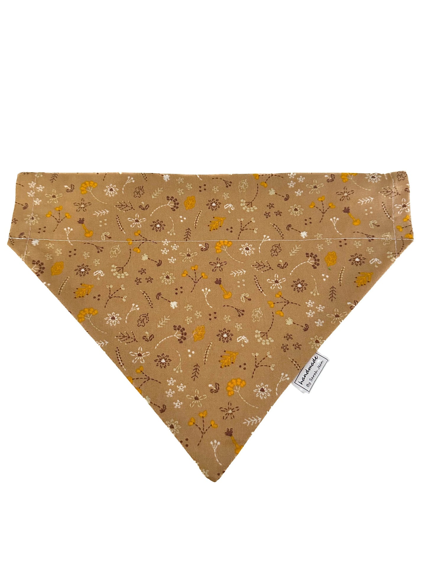 Floral Collection - Neutral Foliage Pet Bandanas and Hair Scrunchies