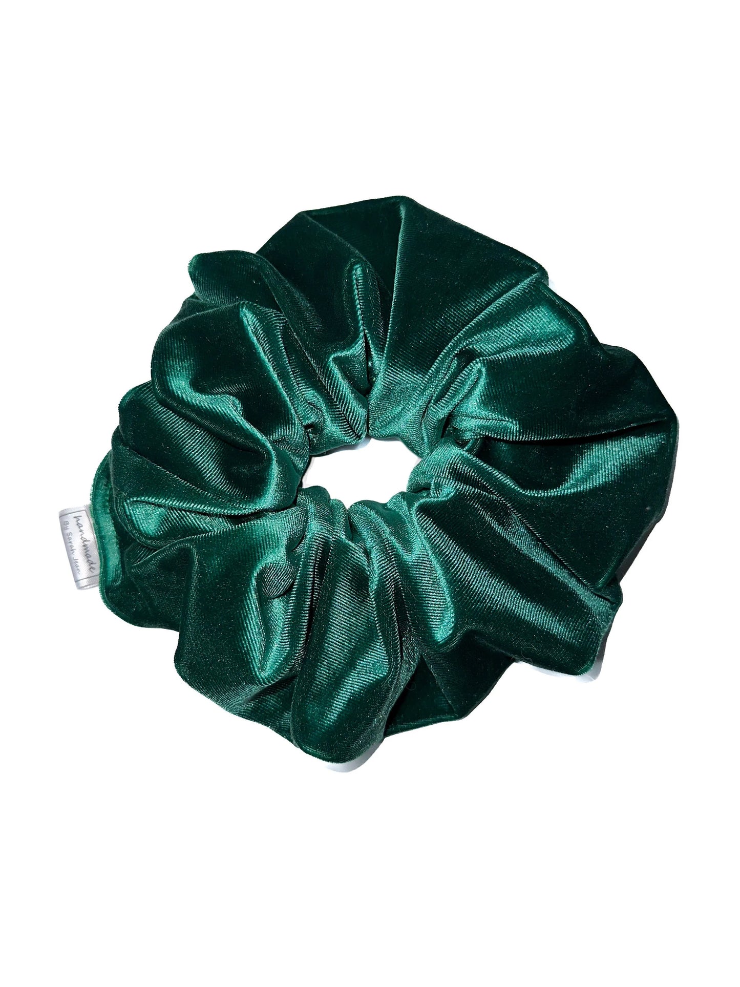 Velvet Vibes Collection - Forest Green Hair Scrunchies