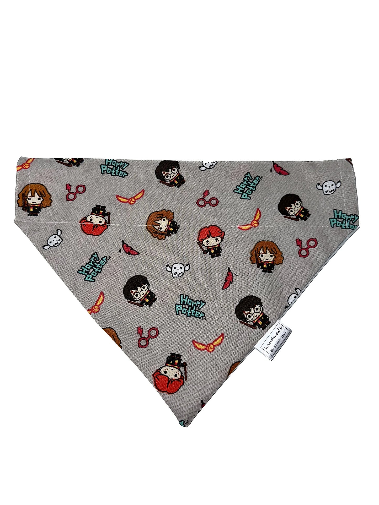 Harry Potter Collection - Grey Mini Character Pet Bandanas and Hair Scrunchies