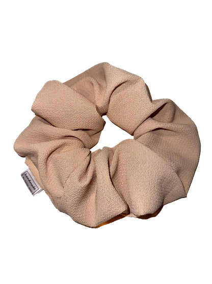 Beach Daze Collection - Soft Sand Tan Bubble Crepe Hair Scrunchies