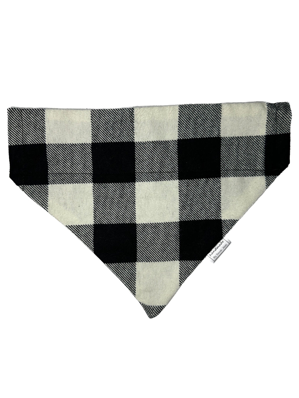 Buffalo Plaid Collection - Beige Pet Bandanas and Hair Scrunchies