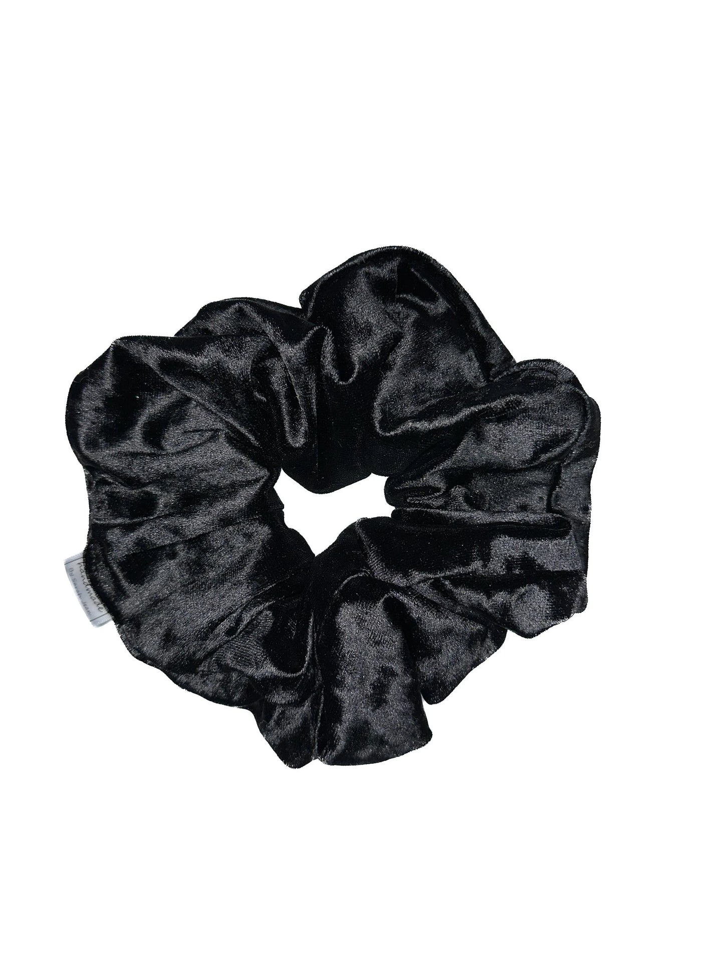 Velvet Vibes Collection - Coal Black Hair Scrunchies