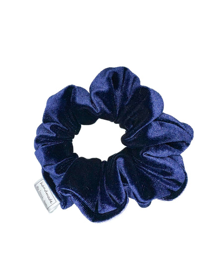 Velvet Vibes Collection - Midnight Blue Hair Scrunchies