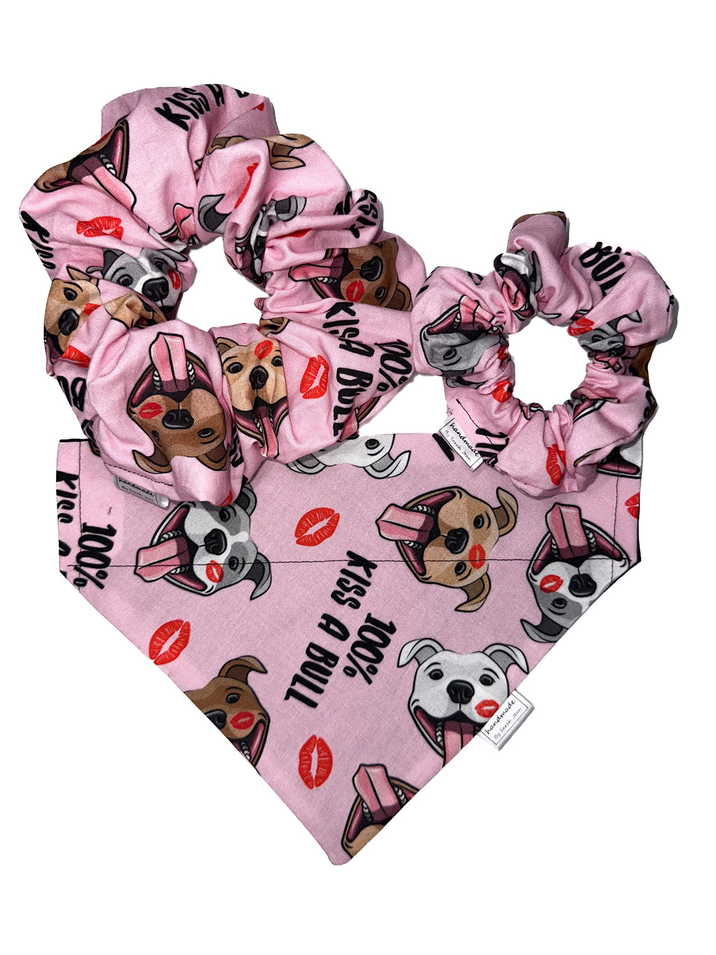 Adoption Collection - Kiss a Bull Pet Bandana