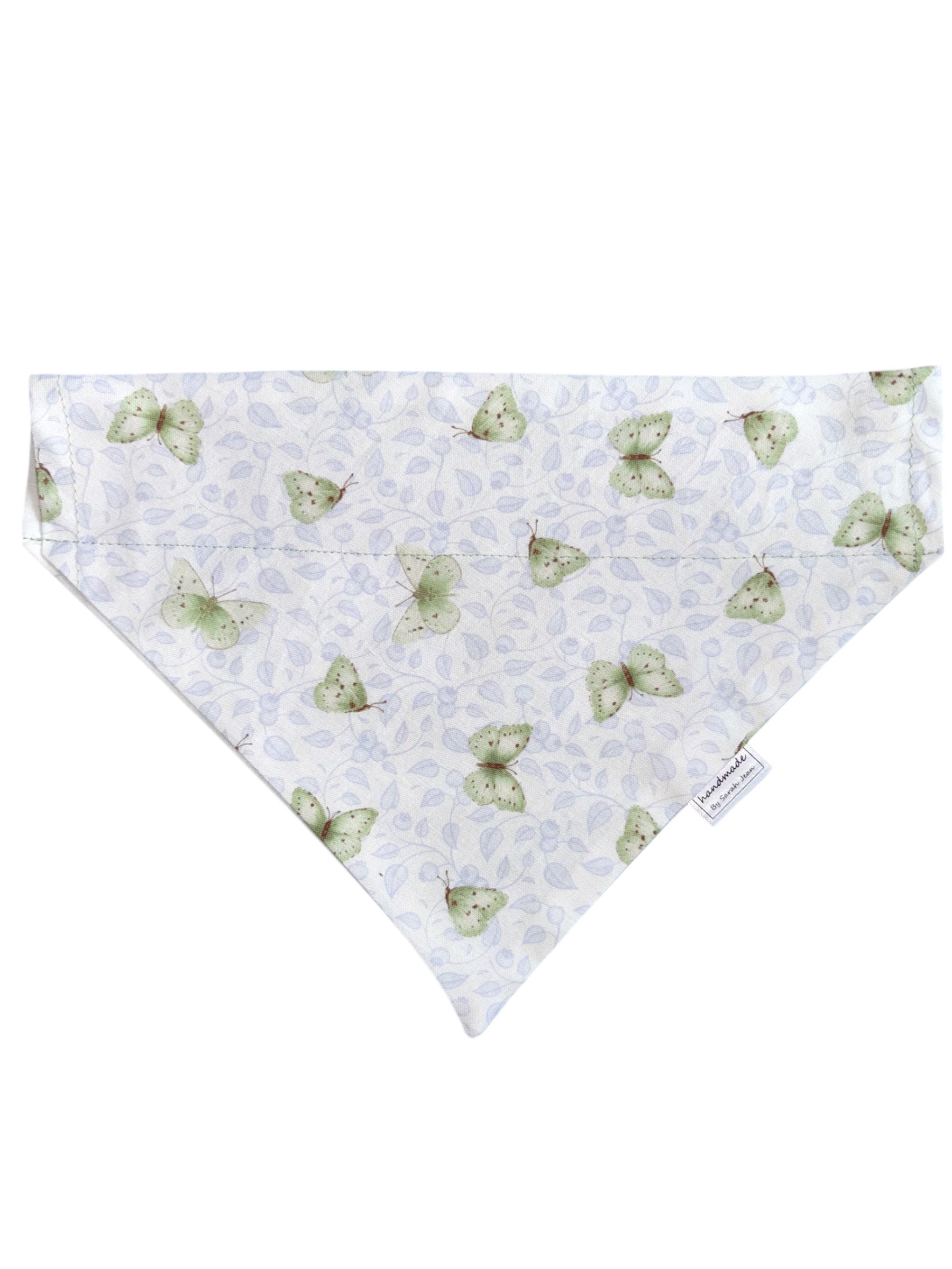 Garden Whimsy Collection - Butterflies Bandana and Hair Scrunchie