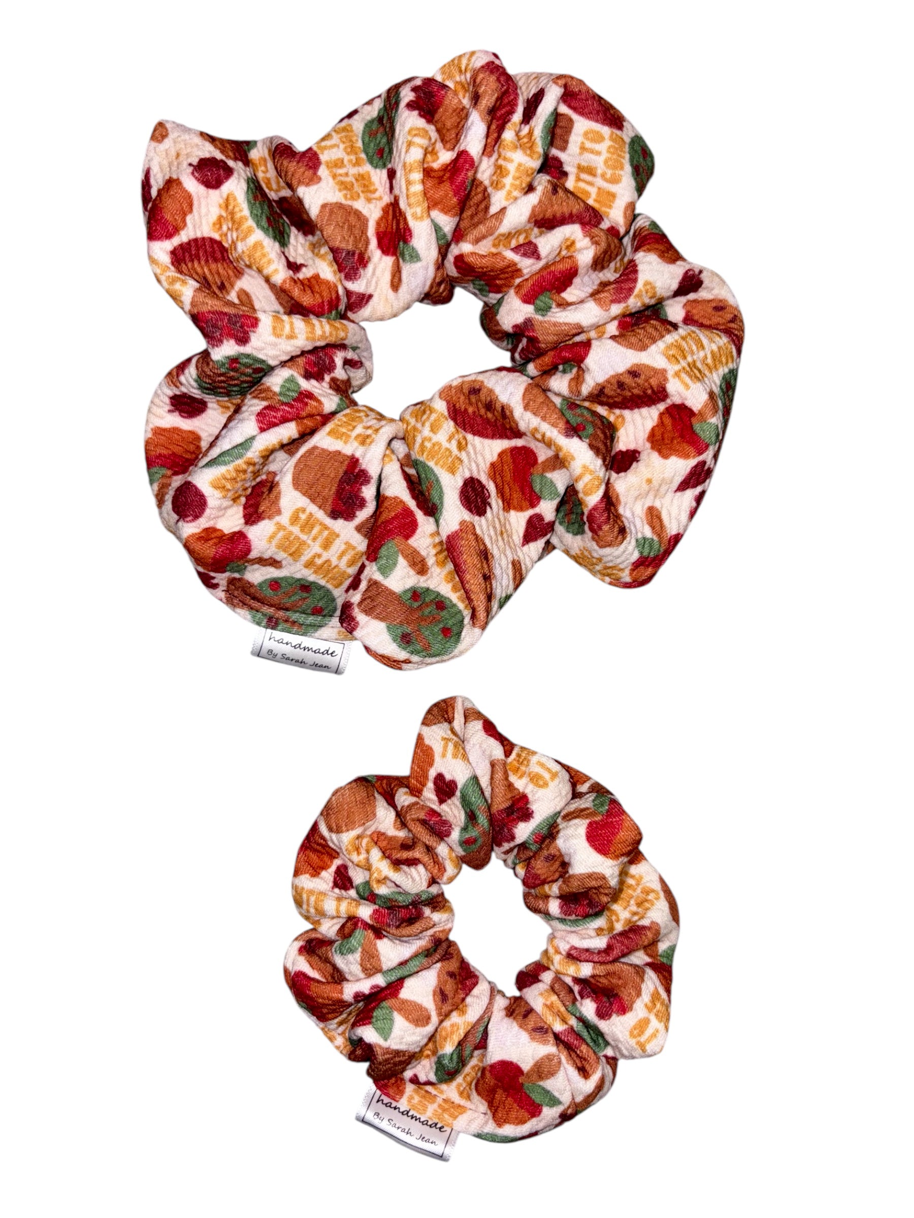 Harvest Hues Collection - Freshly Baked Hair Scrunchie
