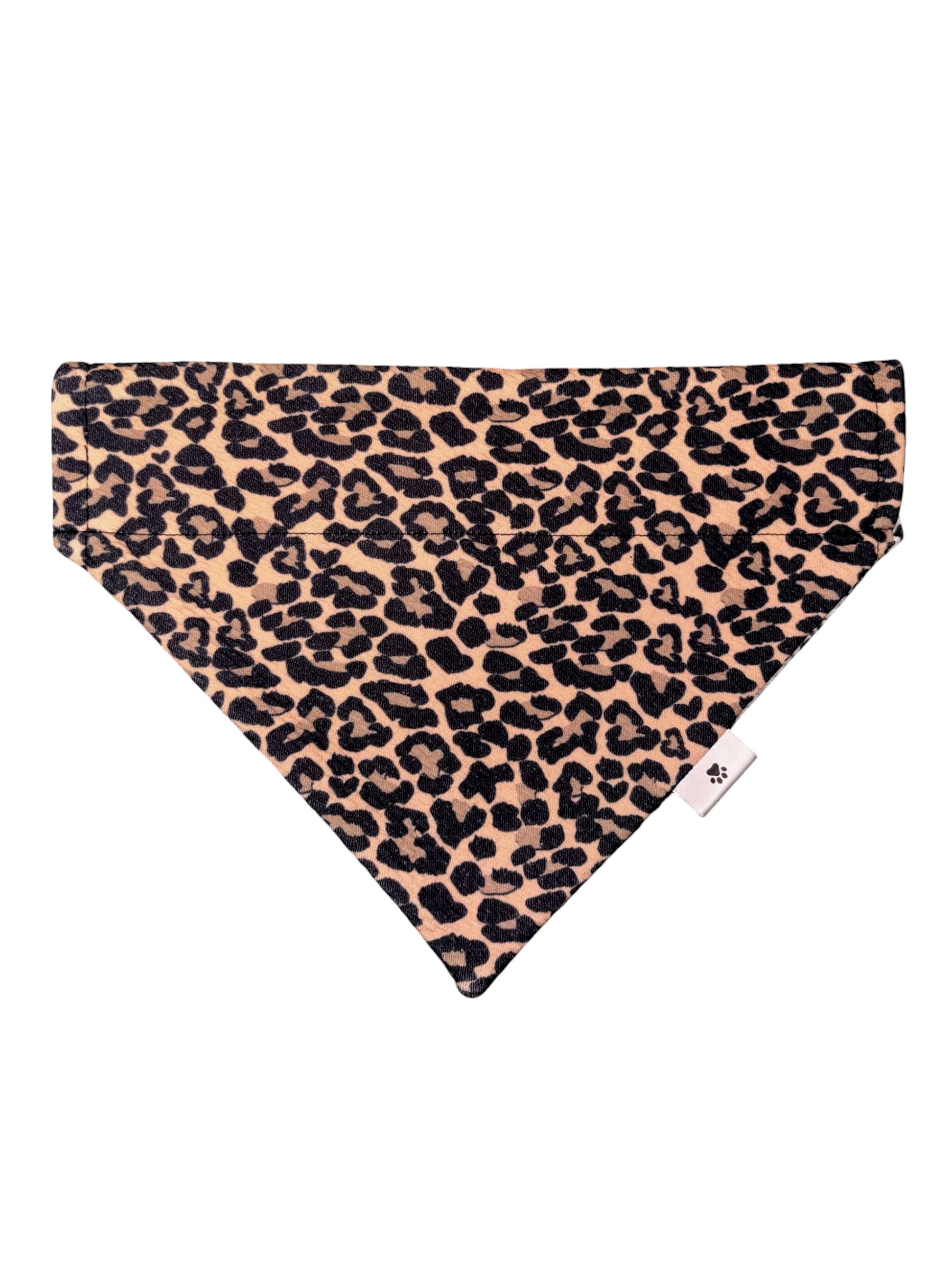 Big Sibling Collection - Big Sister + Wild Leopard Reversible Bandana