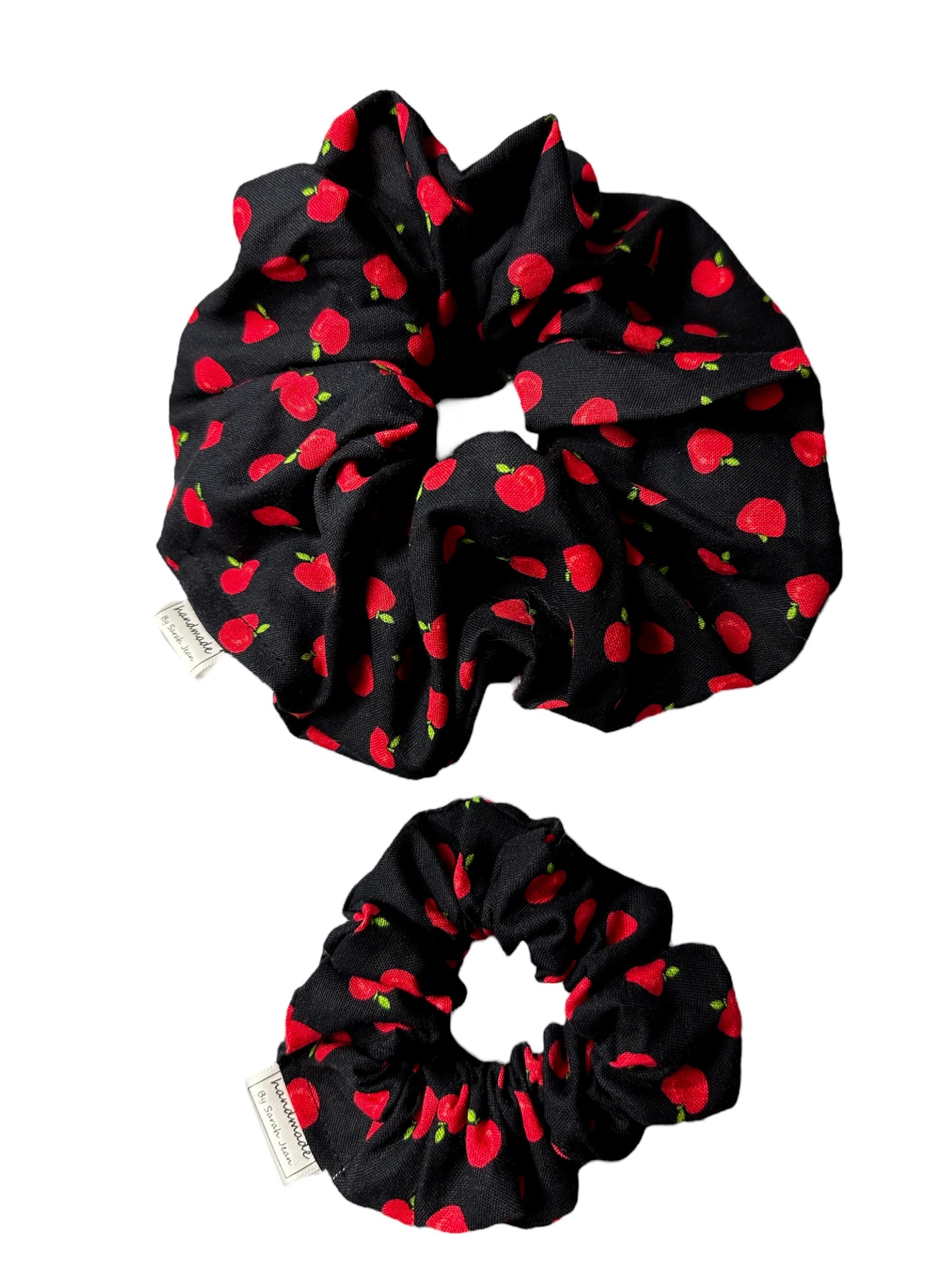 Back to School Collection - Red Apple Pet Bandanas and Hair Scrunchies