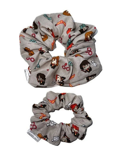 Harry Potter Collection - Grey Mini Character Pet Bandanas and Hair Scrunchies