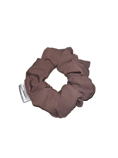 Grey Plum Hair Scrunchies