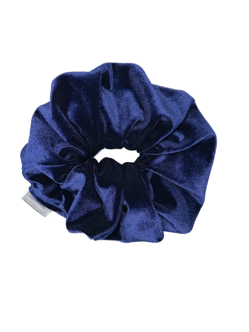 Velvet Vibes Collection - Midnight Blue Hair Scrunchie
