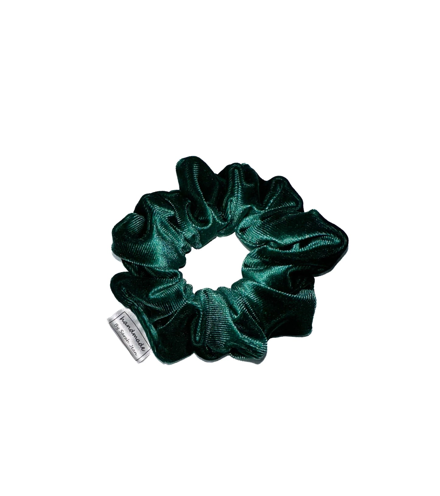 Velvet Vibes Collection - Forest Green Hair Scrunchies