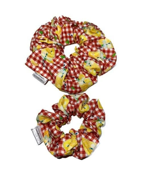 Summer Picnic Collection - Lemonade Please Pet Bandanas and Hair Scrunchies