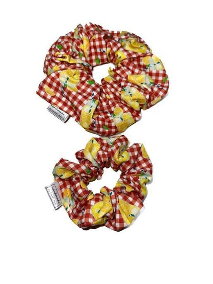 Summer Picnic Collection - Lemonade Please Pet Bandanas and Hair Scrunchies