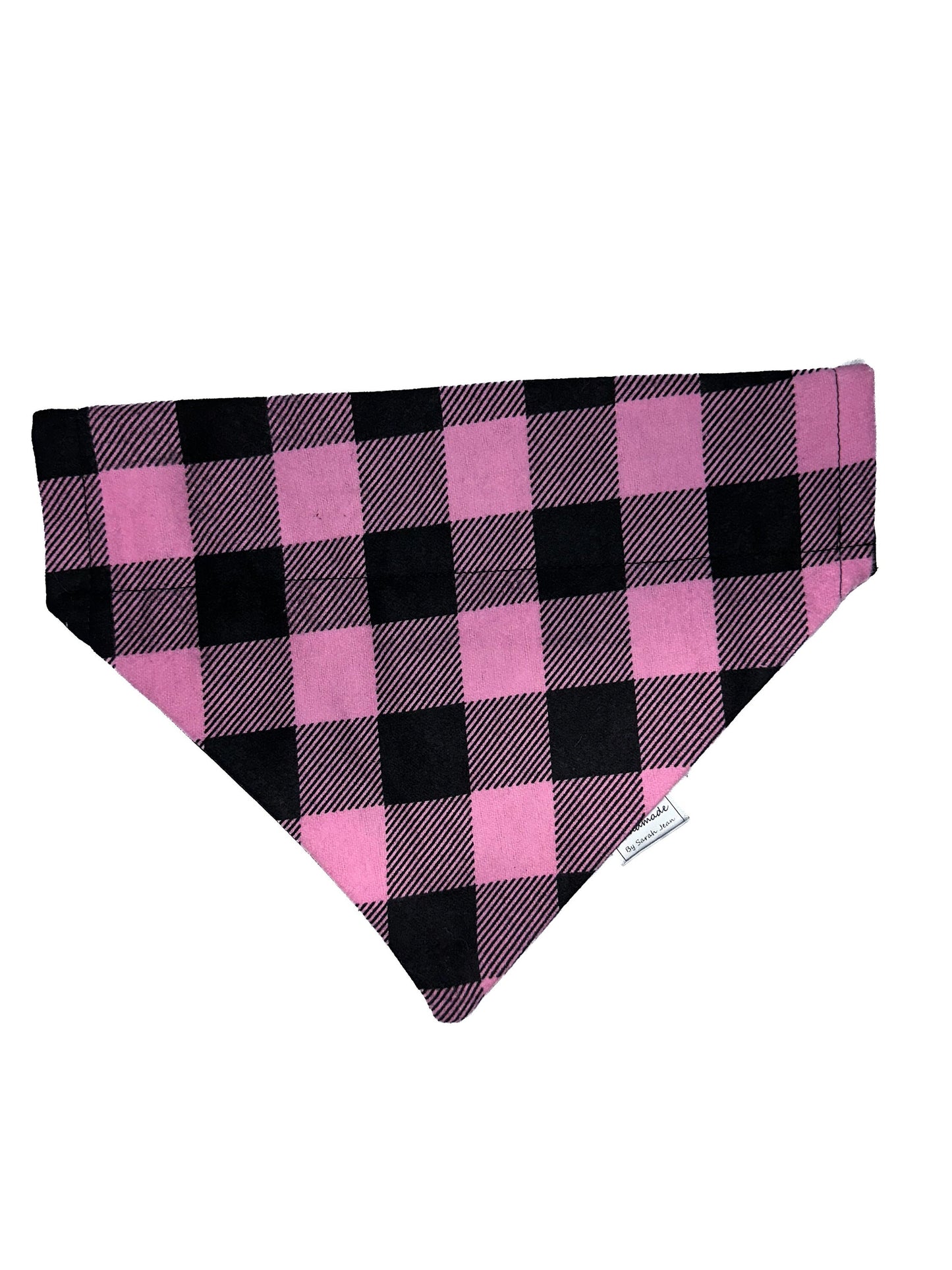 Buffalo Plaid Collection - Pink Pet Bandanas and Hair Scrunchies