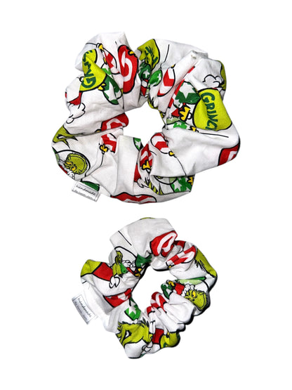 Merry Grinchmas Collection - Ornaments Bandanas and Hair Scrunchies