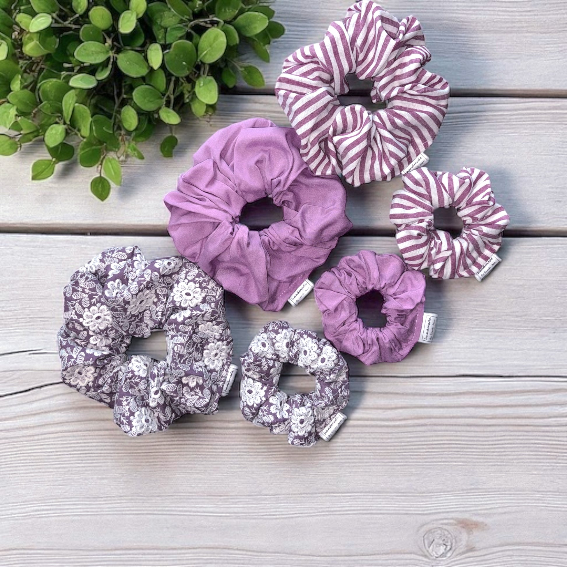 The Lettie Collection - Lavender Lane Hair Scrunchies