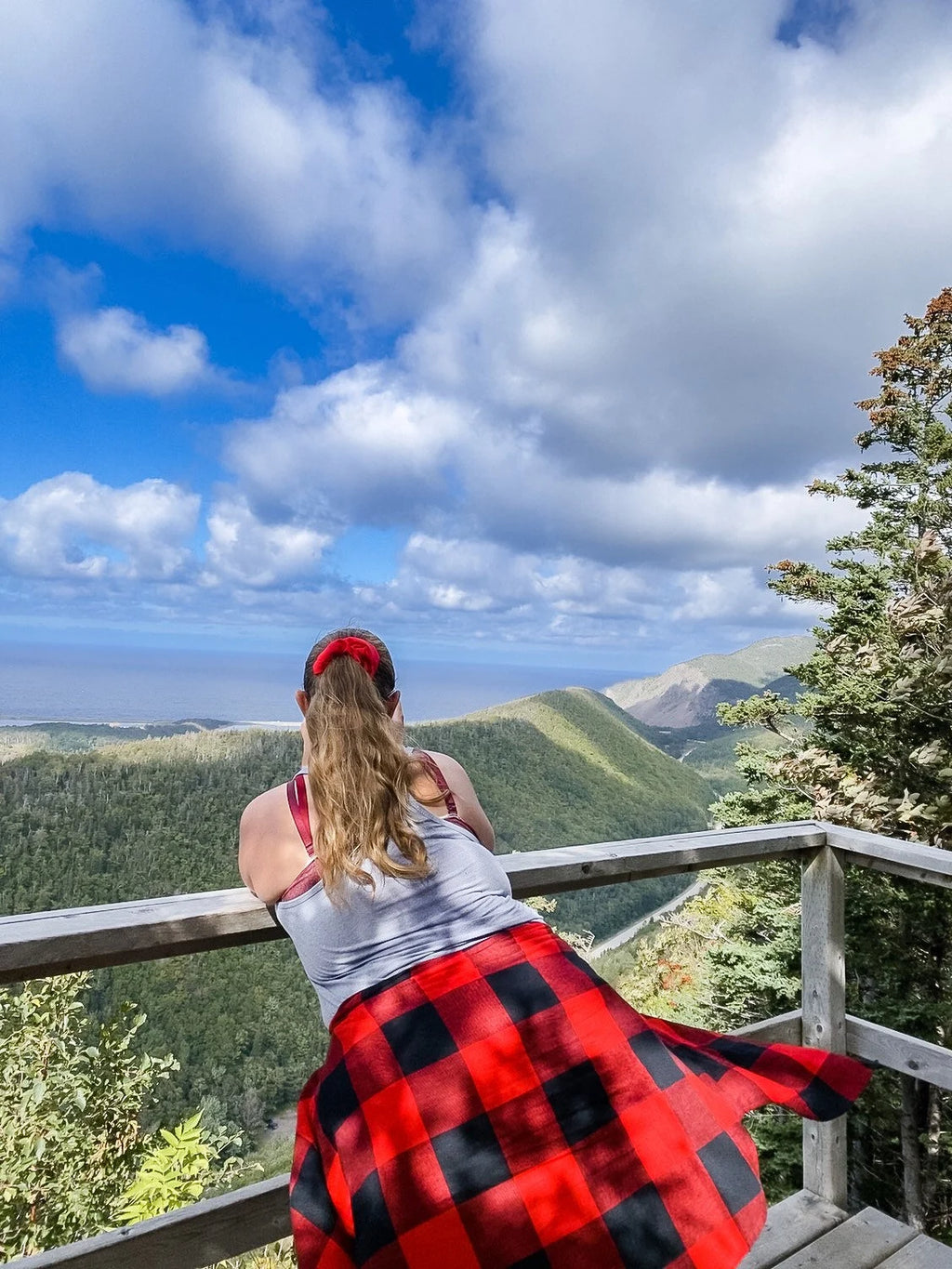 Whatever Floats Your Boat Collection - Red Silky Hair Scrunchie