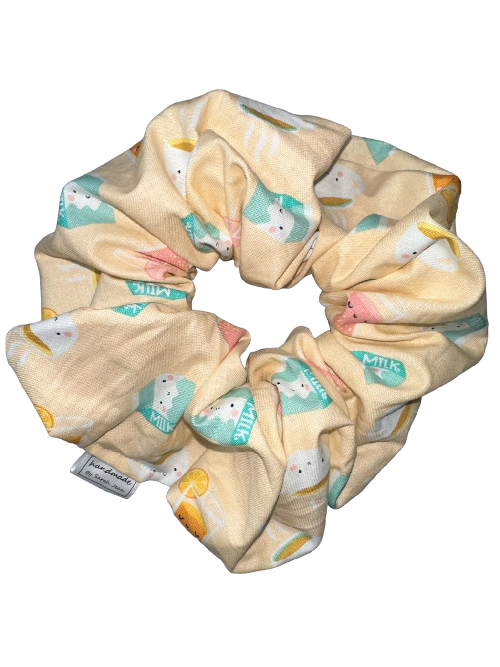 Brunch Date Collection - Milk n' Juice Pet Bandana and Hair Scrunchie