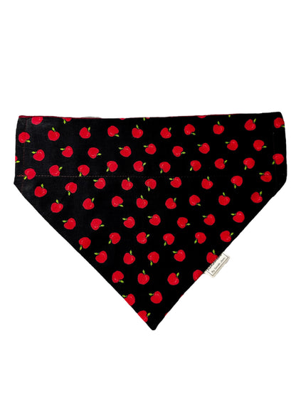 Back to School Collection - Red Apple Pet Bandanas and Hair Scrunchies