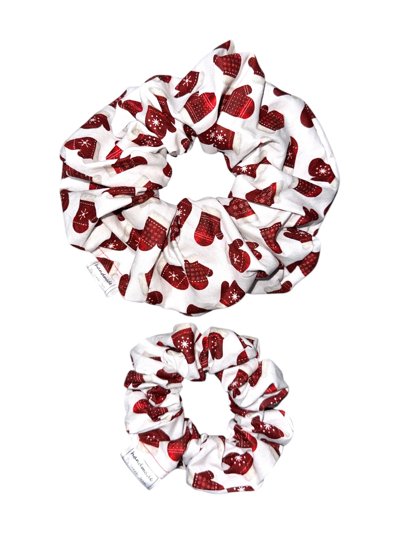 Holiday Cheer Collection - Cozy Mittens Bandanas and Hair Scrunchies