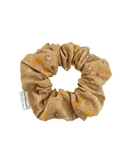 Floral Collection - Neutral Foliage Pet Bandanas and Hair Scrunchies