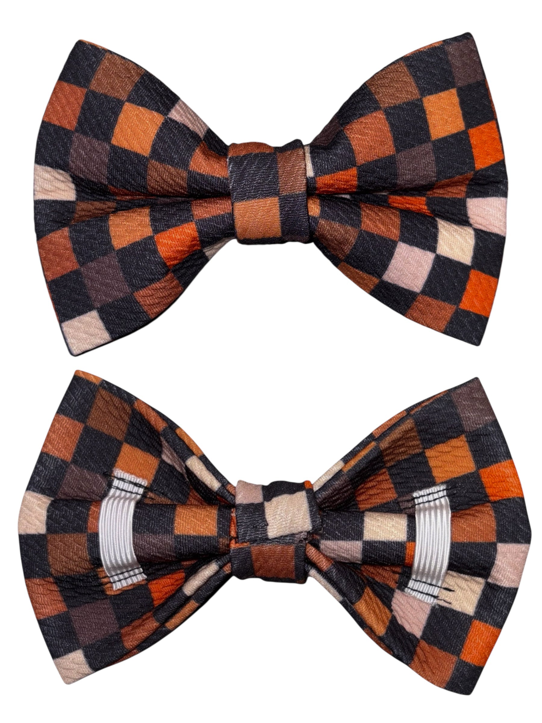 Harvest Hues Collection - Autumn Checkmate Bow Tie