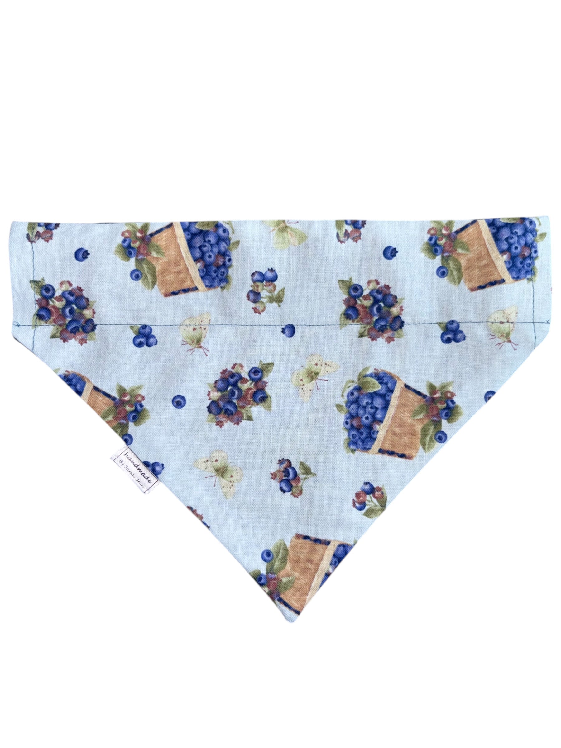 Garden Whimsy Collection - Blueberries Bandana