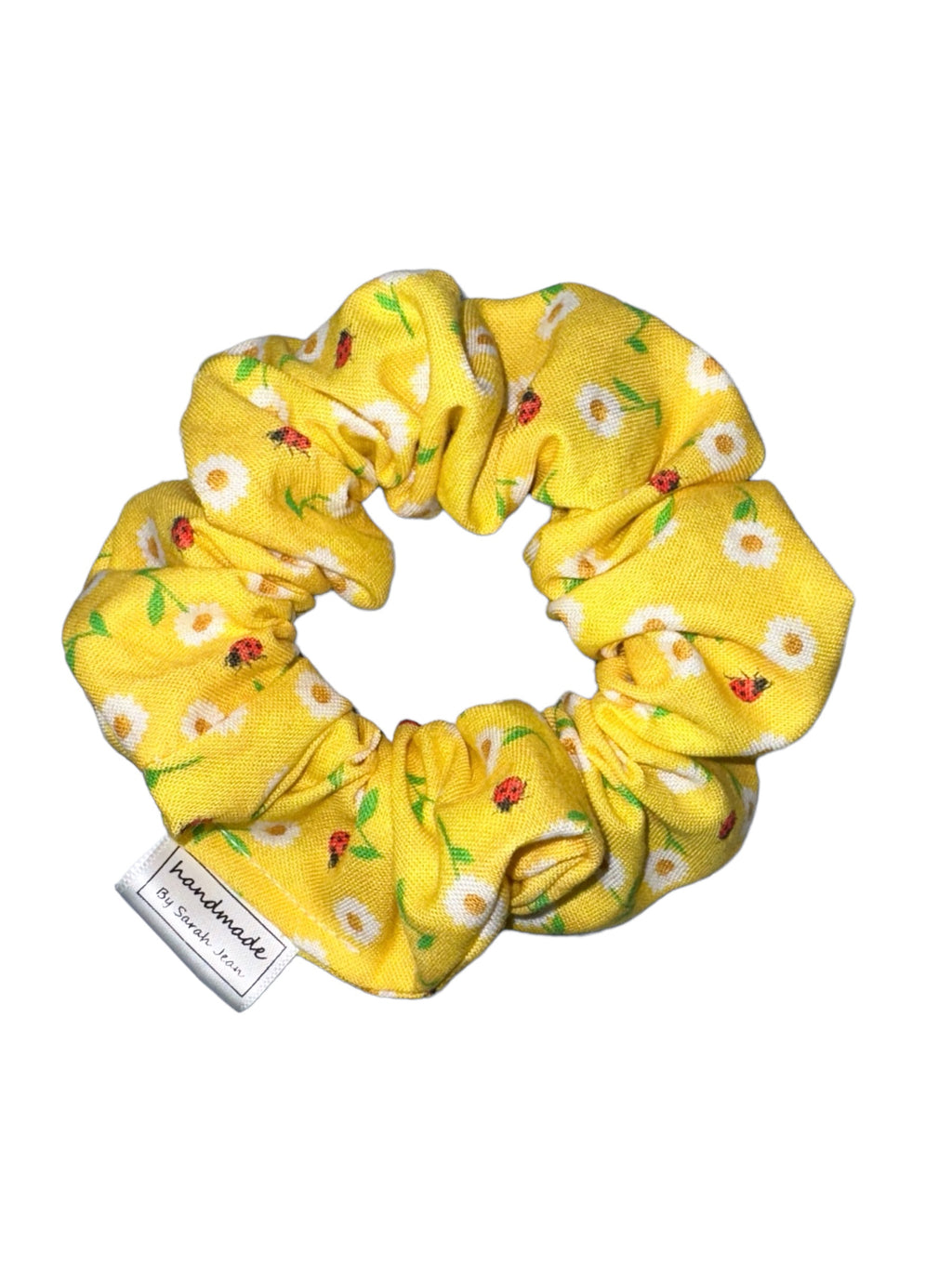 Bugs n’ Bees Collection - Ladybug Cotton Pet Bandana and Hair Scrunchie