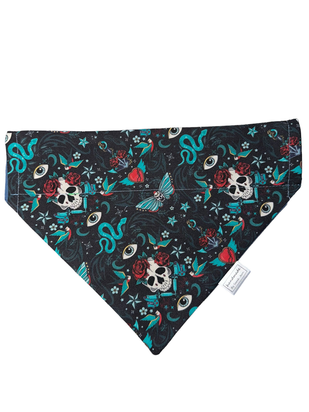 Aaron’s Collection - Snakes and Skulls Pet Bandana and Hair Scrunchie