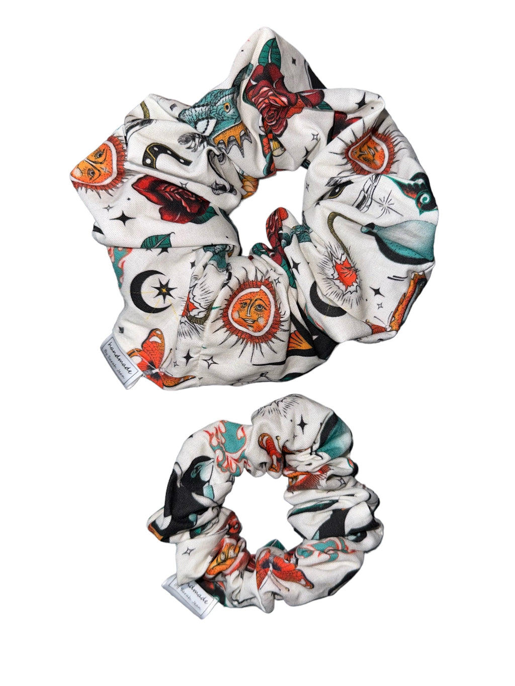 Aaron’s Collection - Flash Art Tattoos Pet Bandana and Hair Scrunchie