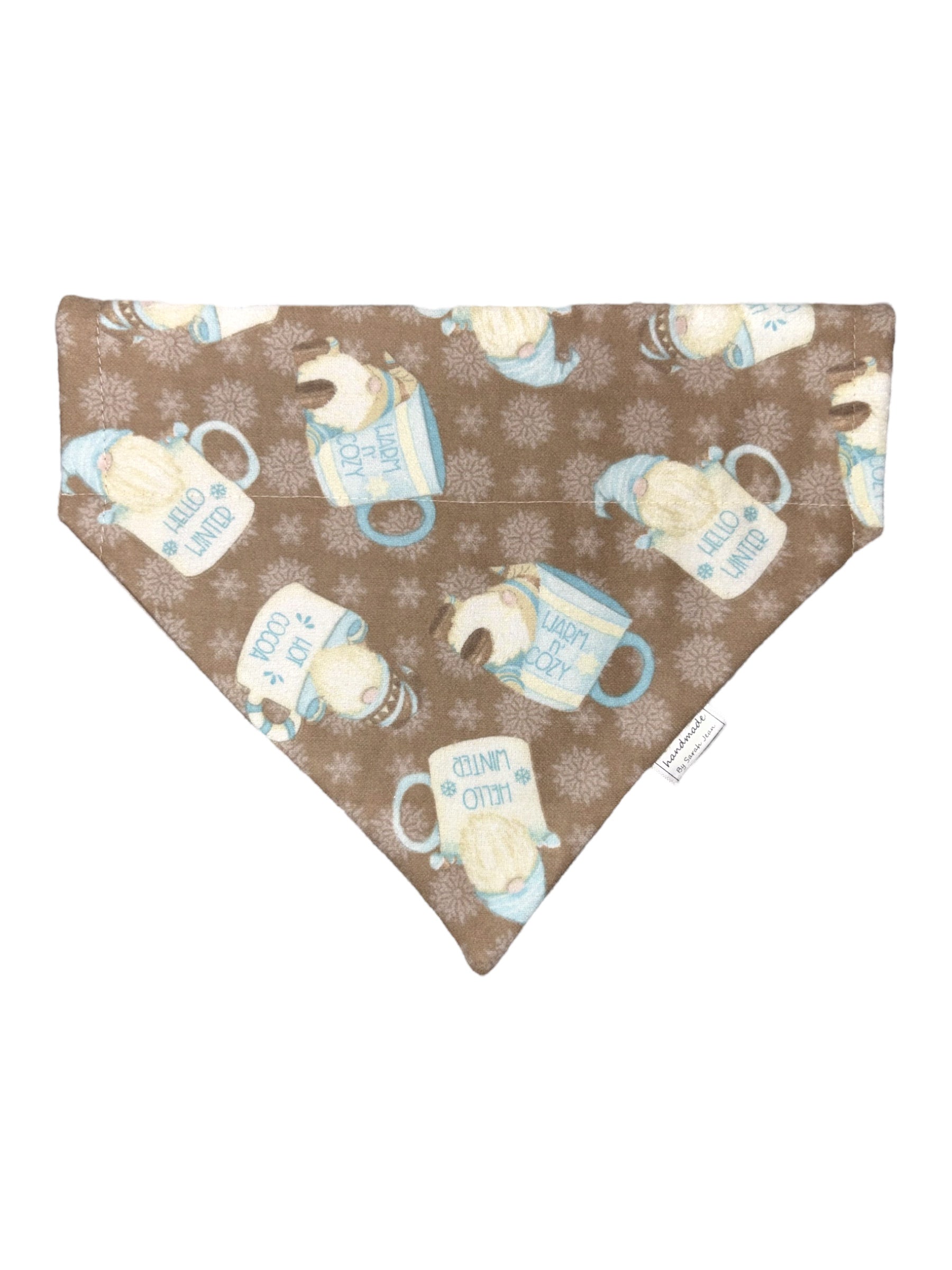 Cozy Winter Collection - Hello Winter Gnomes Bandana and Hair Scrunchie