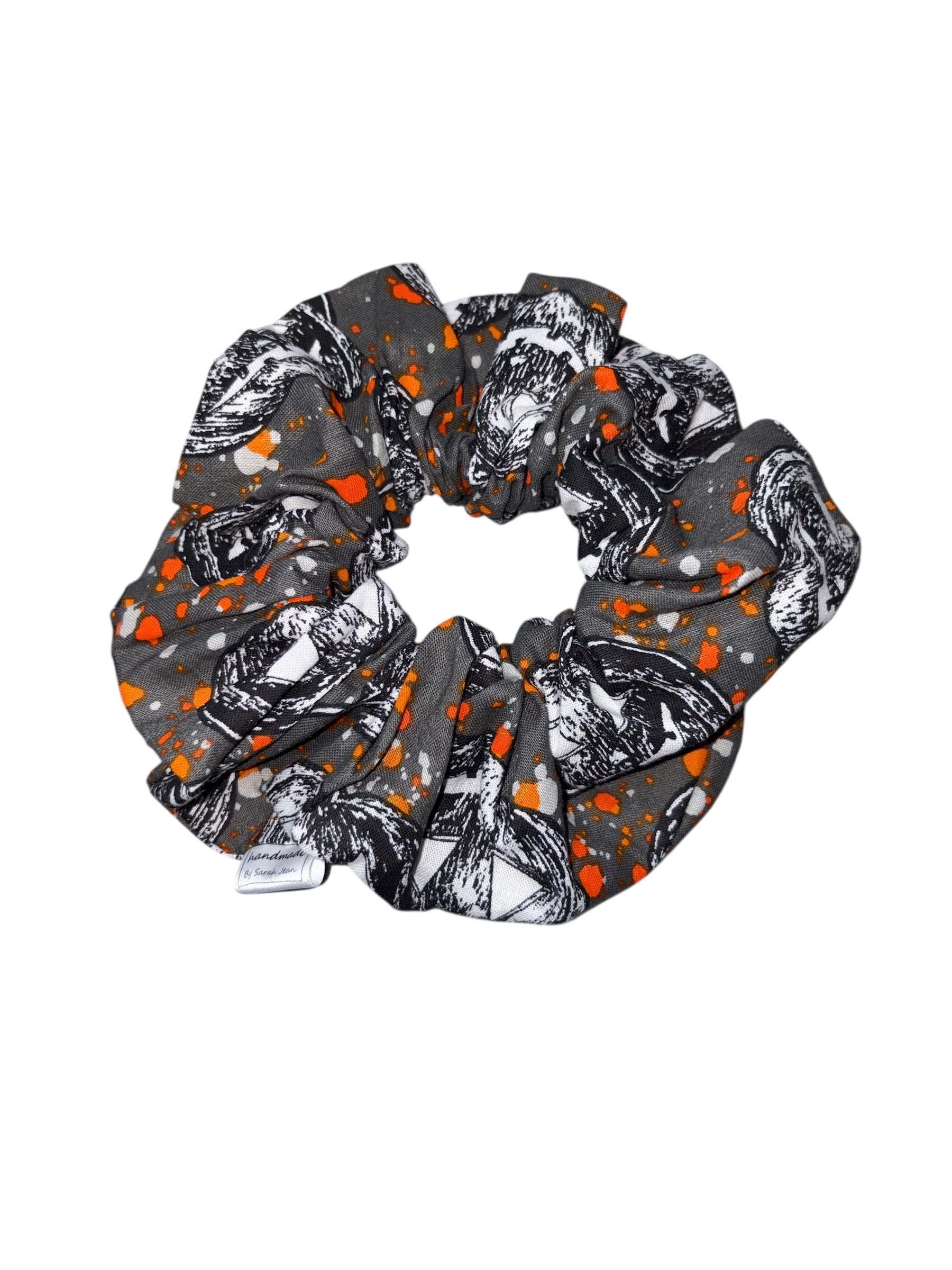 Halloween Collection - Jackolantern Hair Scrunchie