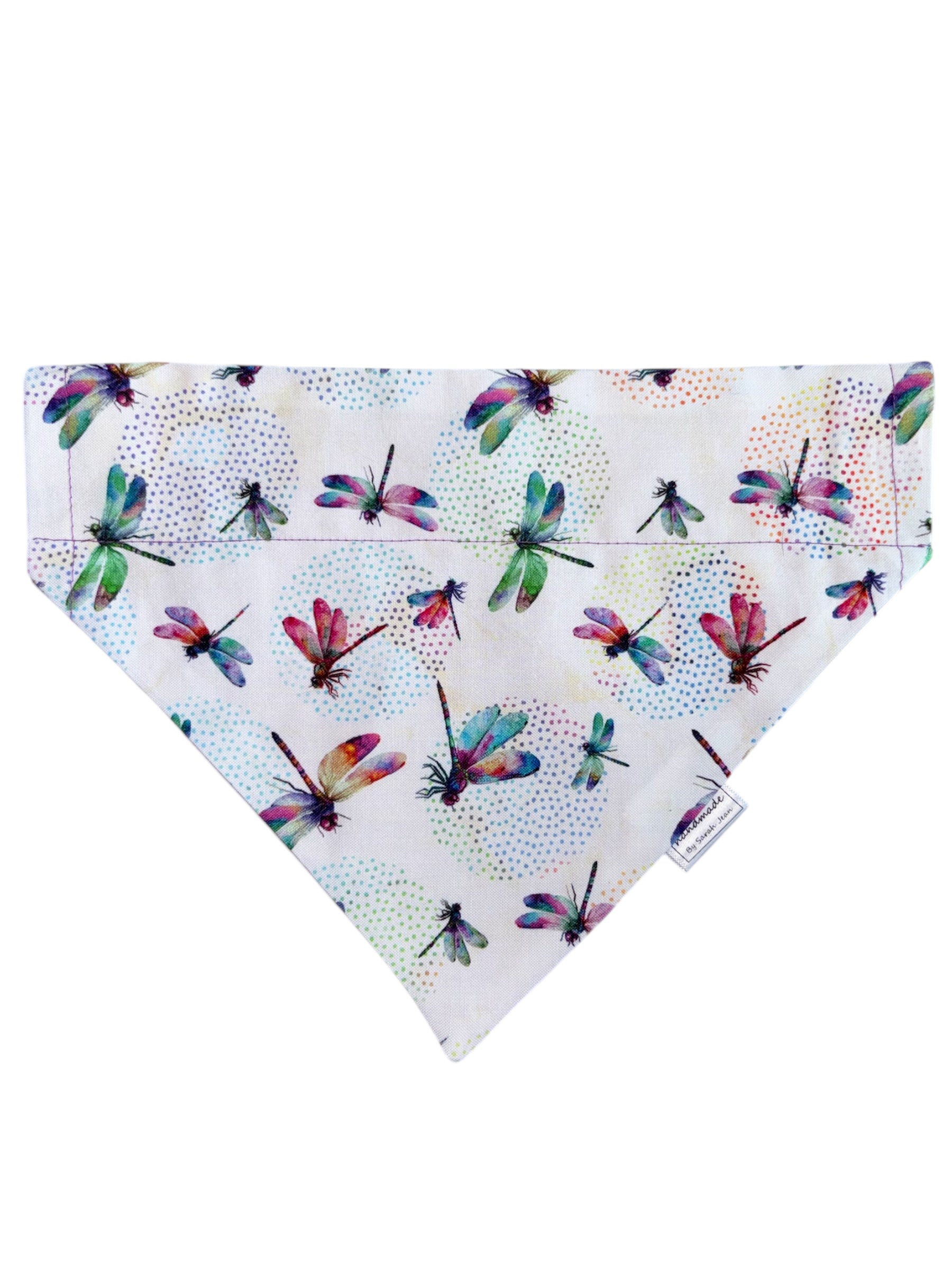 Garden Whimsy Collection - Dragonfly Bandana and Hair Scrunchie