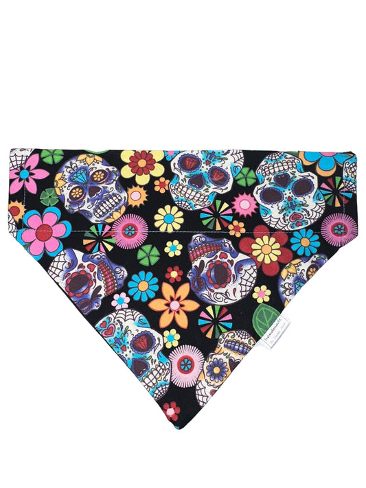 Sugar Skull Pet Bandanas