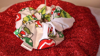 Merry Grinchmas Collection - Ornaments Bandanas and Hair Scrunchies